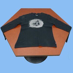 Volcom LS waffle thermal tee shirt L very good